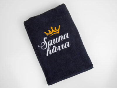 Must tikandiga saunalina meestele