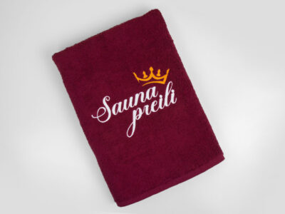 Saunalina tikandiga Sauna preili